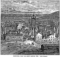 EDINBURGH, FROM THE KING’S BASTION, 1825.