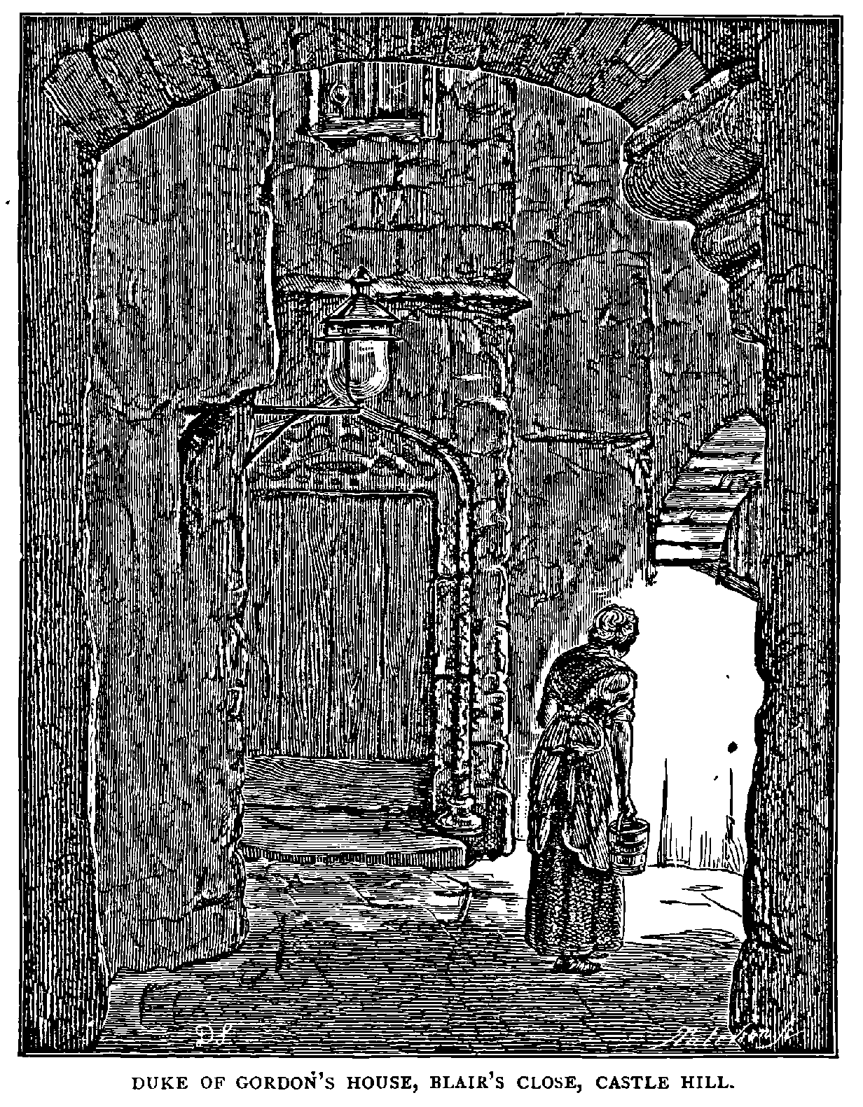 DUKE OF GORDON’S HOUSE, BLAIR’S CLOSE, CASTLE HILL.