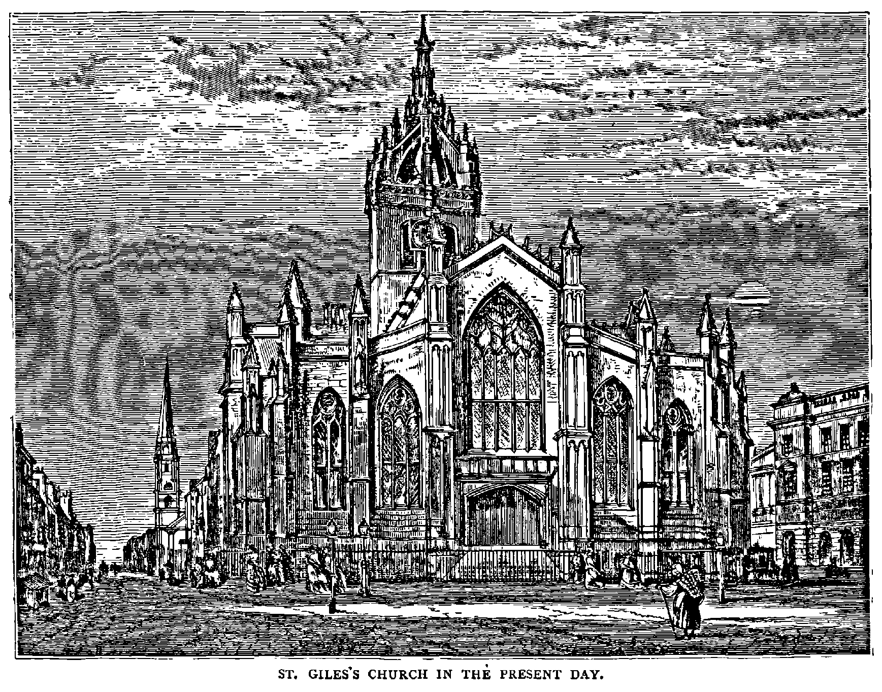 ST. GILES’S CHURCH IN THE PRESENT DAY.