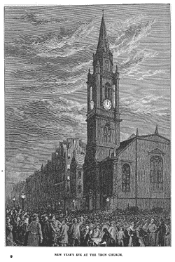 NEW YEAR’S EVE AT THE TRON CHURCH.