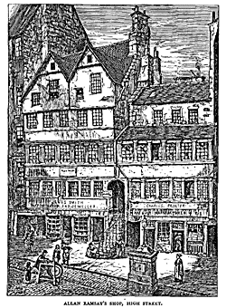 ALLAN RAMSAY’S SHOP, HIGH STREET.