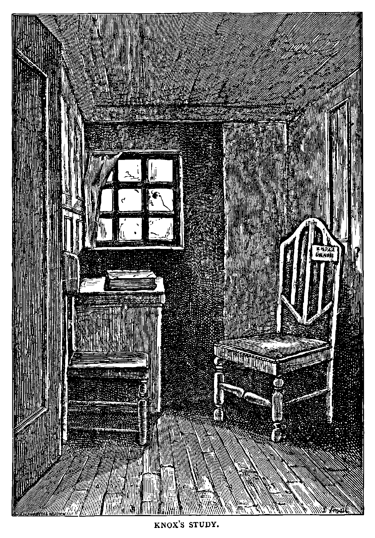 KNOX’S STUDY.