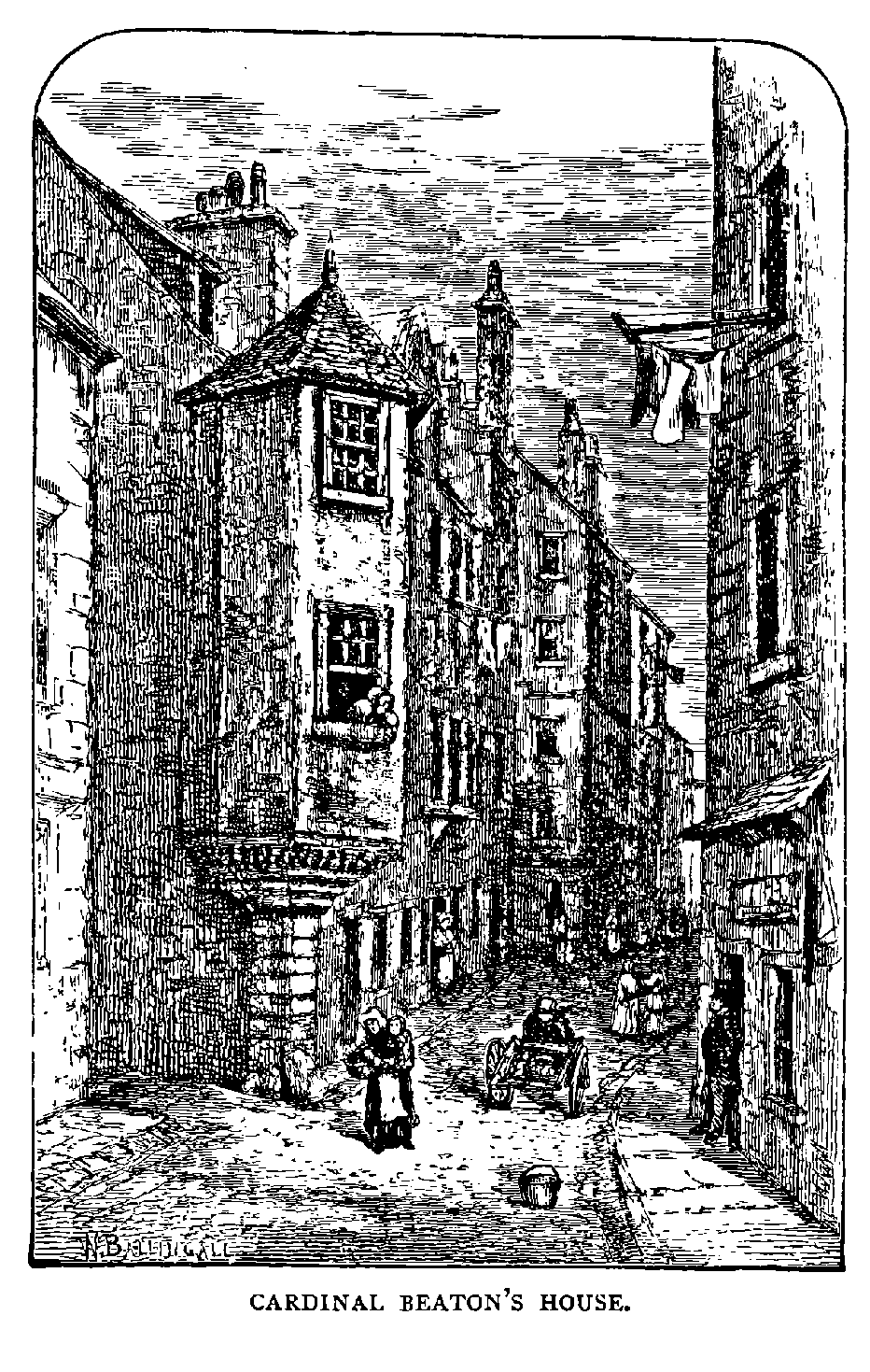 CARDINAL BEATON’S HOUSE.