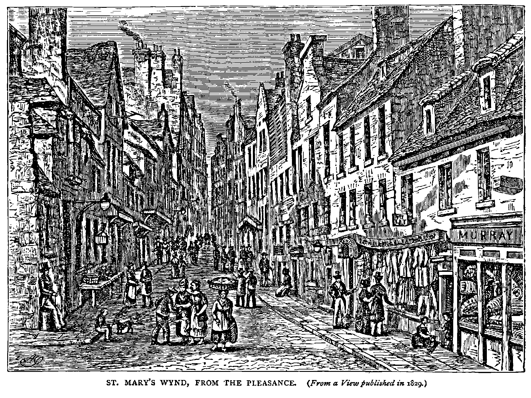 ST. MARY’S WYND, FROM ‘THE PLEASANCE'