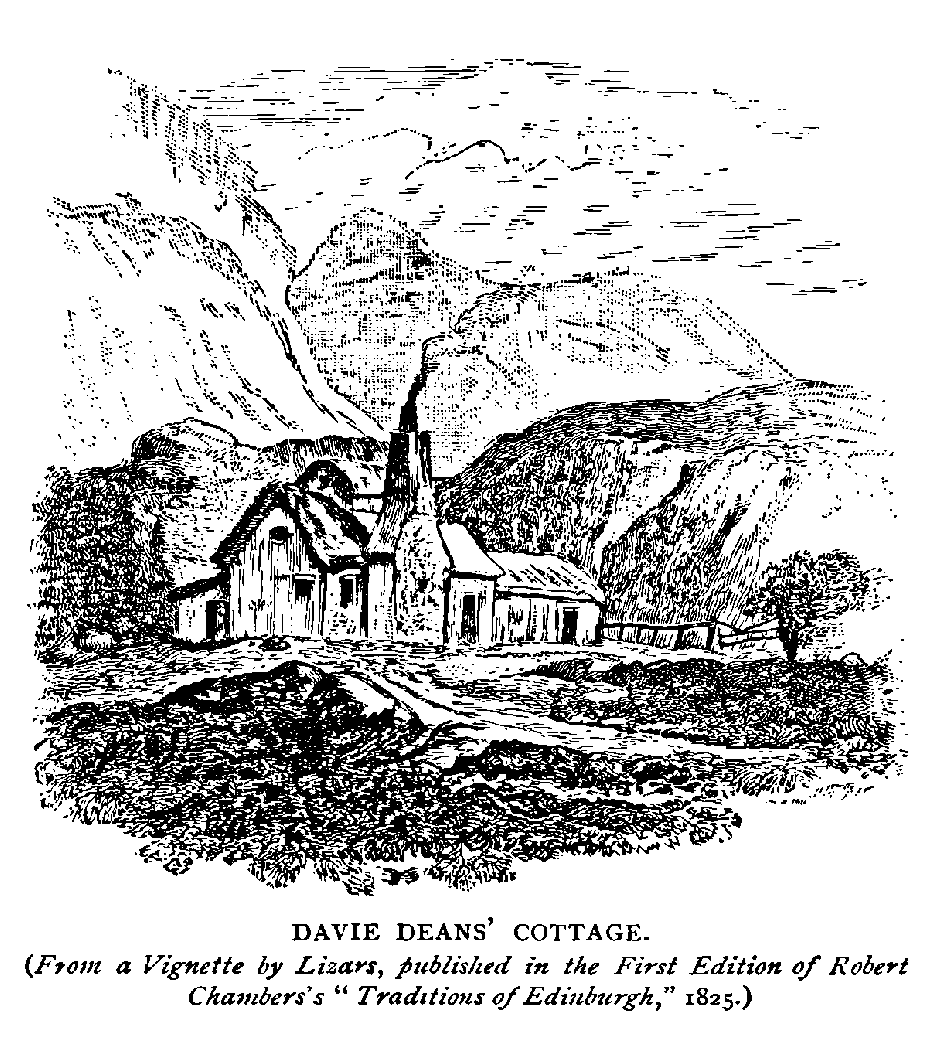 DAVIE DEANS’ COTTAGE.