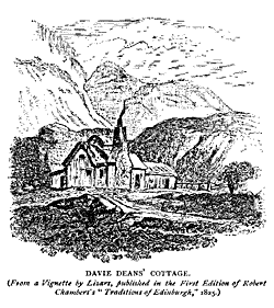 DAVIE DEANS’ COTTAGE.