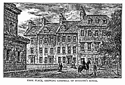 PARK PLACE, SHOWING CAMPBELL OF SUCCOTH’S HOUSE.
