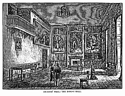 ARCHERS’ HALL: THE DINING HALL.