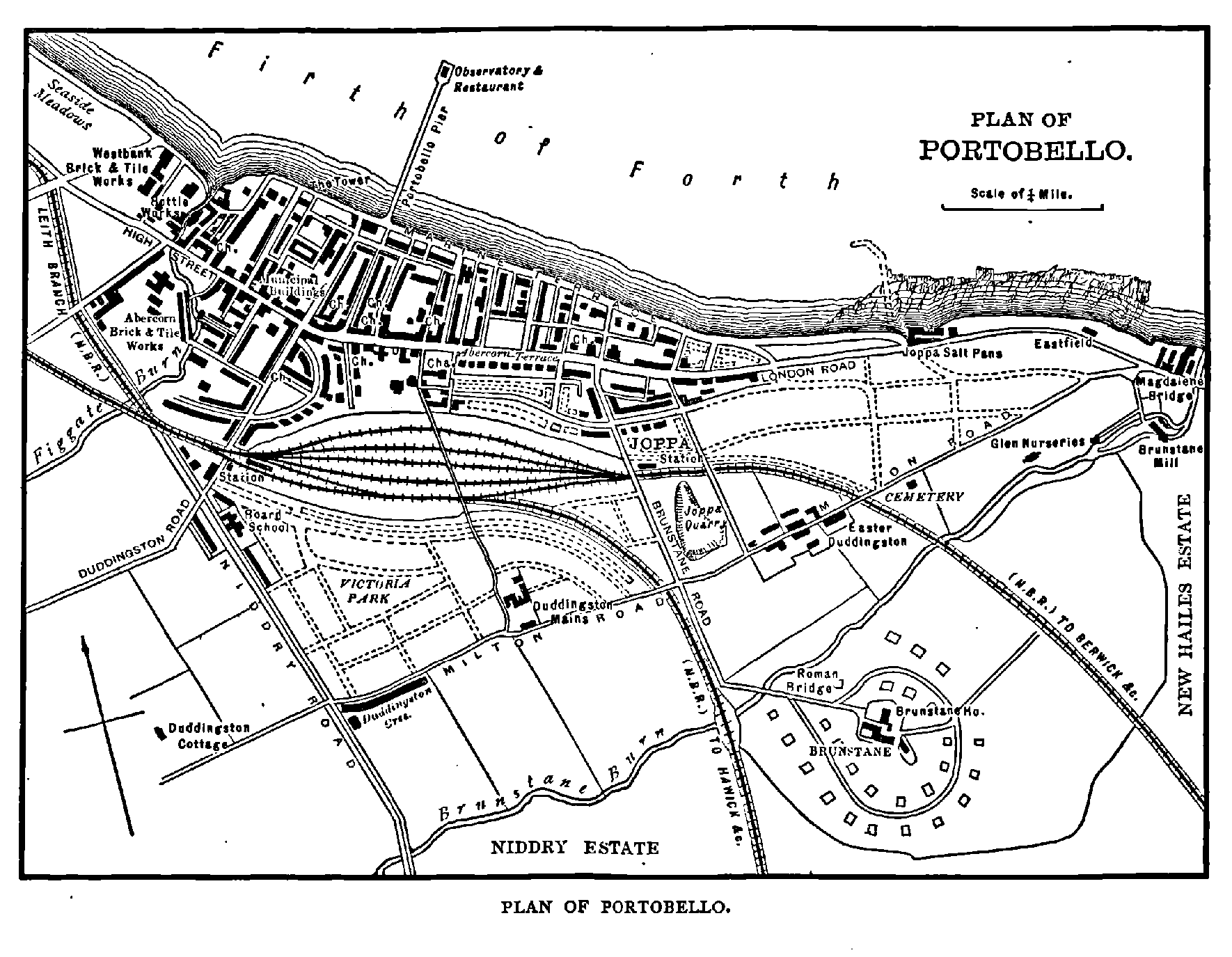 
PLAN OF PORTOBELLO.