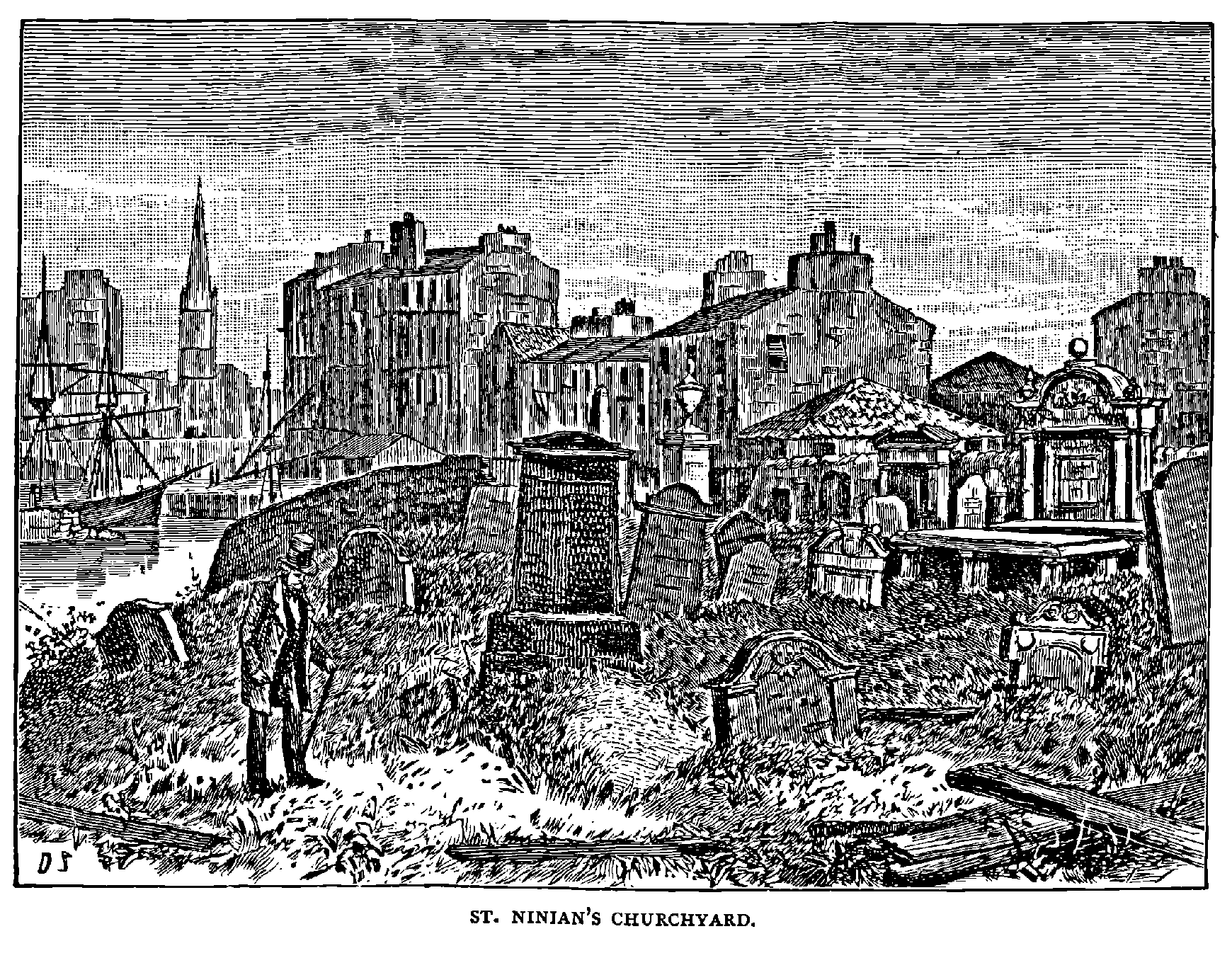 ST. NINIAN’S CHURCHYARD.
