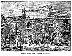 REMAINS OF ST. JAMES’S CHAPEL, NEWHAVEN.