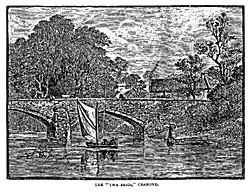 THE “TWA BRIGS,” CRAMOND.